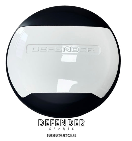 Defender 90 110 130 Defender Spare Wheel Cover - Fuji White