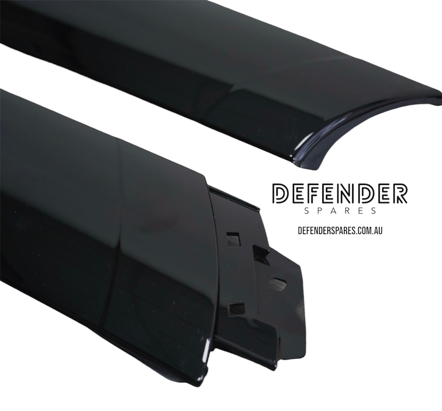 Defender A Pillar Pair (Left & Right) - Gloss Black