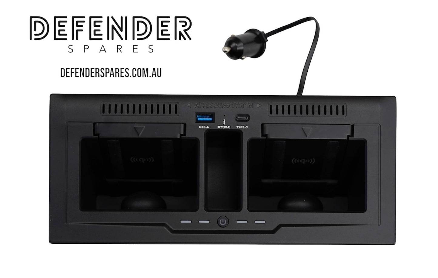 Defender Centre Console Wireless Charging Dock