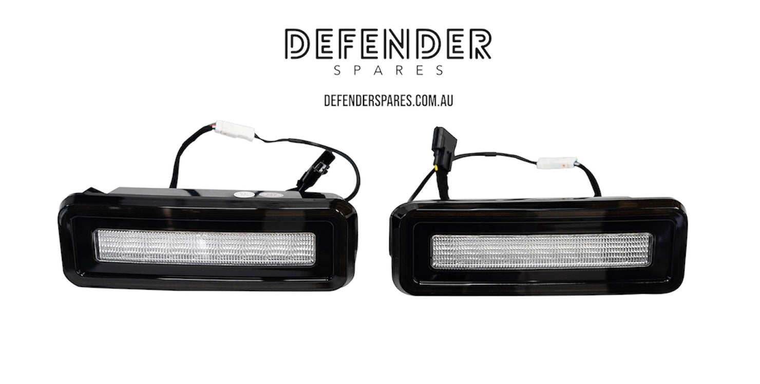 Defender Led Reverse Defender LED Reverse lights (pair) - Smoked Black – Defender Spares